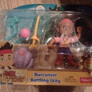 Fisher Price Jake & The Neverland Pirates Buccaneer Battling Izzy new